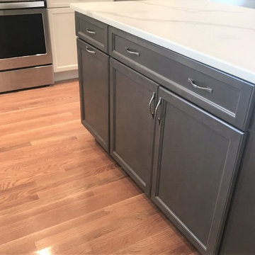 gray stain island