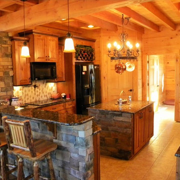 Custom Log Home featured in Log Home Living