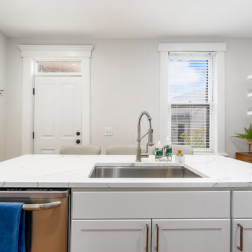 Transitional Kitchen Remodel Done in White