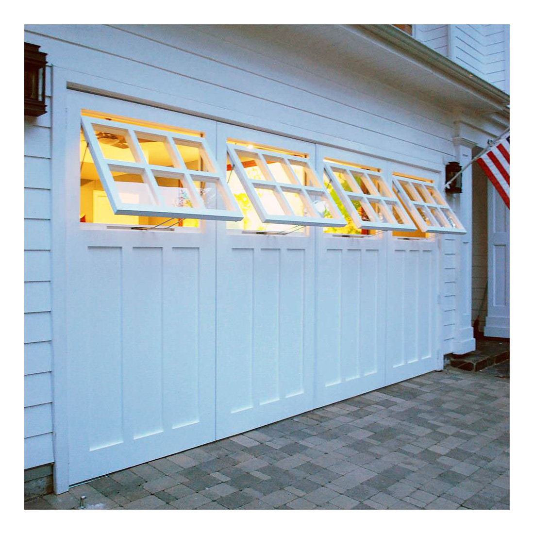 Traditional Craftsman Carriage Doors for Garage Conversion Projects