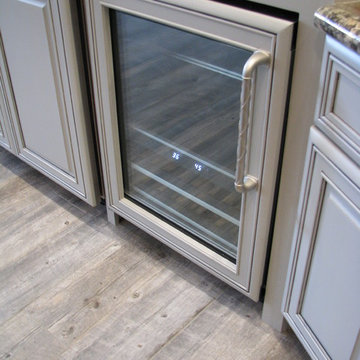 Elegant Gray Transitional Kitchen