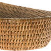 La Jolla Rattan Bread Basket, Large, Honey-Brown