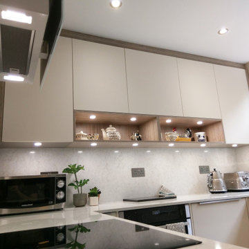 Luxury German kitchen in Kenton, Harrow by Kudos Interior Designs