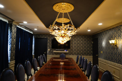 Example of a large ornate home design design in Other