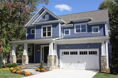 Arts and crafts exterior home photo in DC Metro