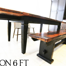 Reclaimed Wood Harvest Tables - Products