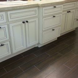 York Antique White Bathroom Vanities - Kitchen Cabinetry