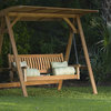 Veranda Porch Swing Set, Cushion: Canvas