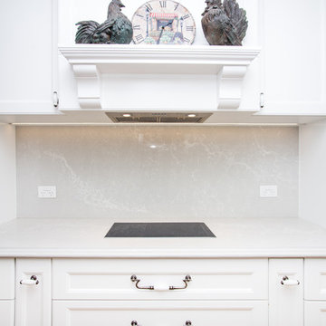 Galley Kitchen in French Provincial Style