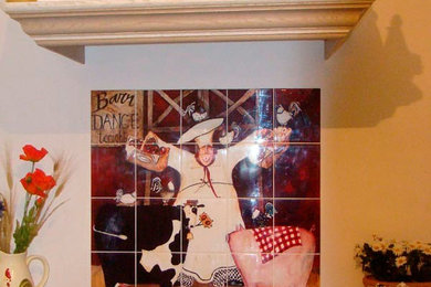 Jennifer Garant Tile Murals - Kitchen Backsplash Ideas