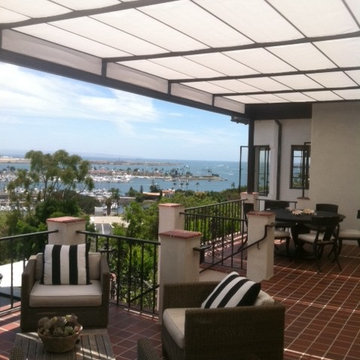 Overhead canopies in San Diego