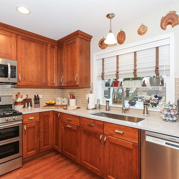 Kitchen Remodeling in a Split Level Home in Bartlett IL for Jim and Eliot K