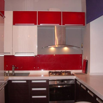 Little kitchen project, Moscow, Russia