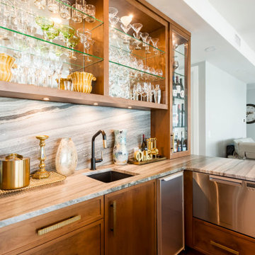Beachfront Transitional Kitchen