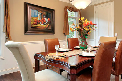 Inspiration for a timeless dining room remodel in Wichita