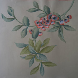 hand-painted Embroidery Wallpaper - Products