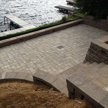 Versa Lock Walls and Uni Lock Pavers Patio