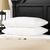 2-Pack Gusseted Gel Fiber Filled Firm Side/Back Sleeper Pillows, Standard