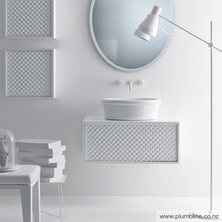 Coco 93cm Wall Vanity With Basin By Plumbline - Bathroom Basins
