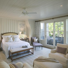 Shabby-chic Style Bedroom by Christopher A Rose AIA, ASID