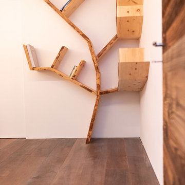 Küche in Altholz, begehbarer Schrank - Cucina in legno vecchio, cabina armadio