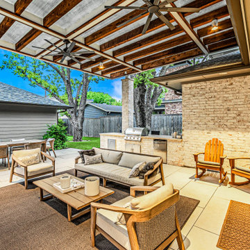Vickery Blvd | Covered Patio Design | Outdoor Living