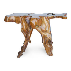 Hank Carved Teak Root - Side Tables And End Tables
