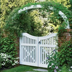 Cellular Vinyl Double Yorktown Gate - Outdoor Products
