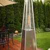 Pyramid Stainless Steel Flame Heater