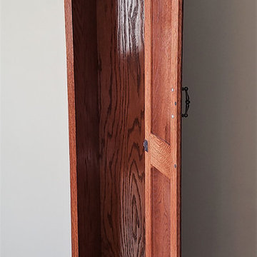 Red Oak Tower Cabinet
