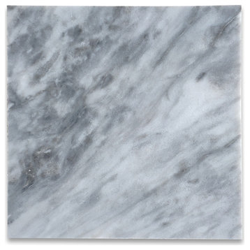 Bardiglio Gray Marble 4x4 Wall Floor Kitchen Bath Backsplash Tile Hone,100sq.ft.