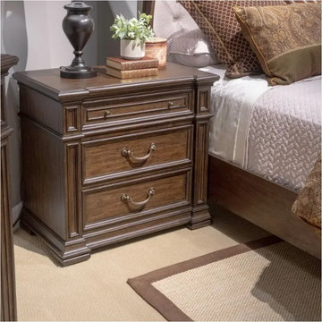 765-Br61 Liberty Furniture Provence Park Nightstand With Charging Station