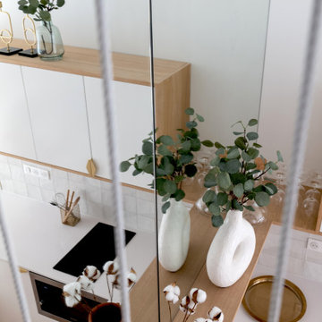 Un ancien atelier transformé en appartement atypique, 20m² à Paris