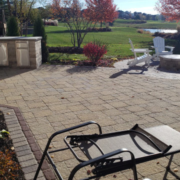 Old Greenwich Cobble Paver Patio in Hawthorn Woods, IL