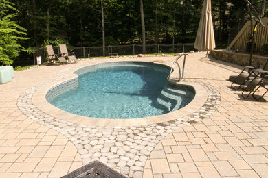 Pool patio and outdoor living space