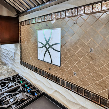 Beautiful Tuscany Backsplash design.