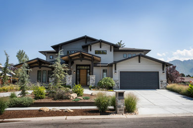 Home design - craftsman home design idea in Salt Lake City
