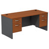 BBF Series C 66" Shell Desk with 2 3/4 Pedestals