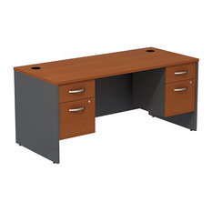 BBF Series C 66" Shell Desk with 2 3/4 Pedestals
