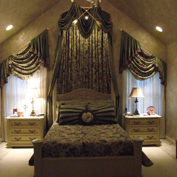 Master Bedroom with Cathedral Ceiling
