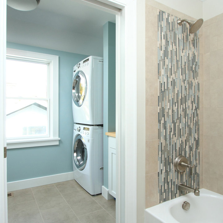 75 Beautiful Bathroom Laundry Combination Home Design Ideas & Designs — free download