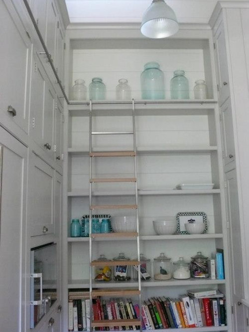 Best Pantry Ladder Design Ideas & Remodel Pictures Houzz
