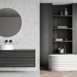 Ode Bath and Basin in Diamond White - Bathroom Fixtures