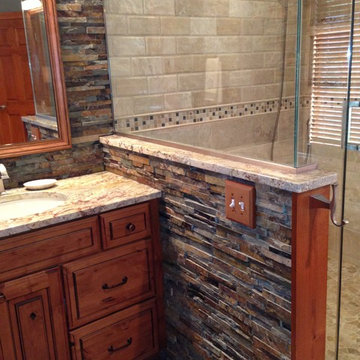 Rustic Elegant Master Bath