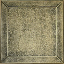 R 127 Styrofoam Ceiling Tile 20x20 - Antique Brass - Ceiling Tile
