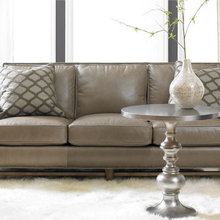 Leather sofas