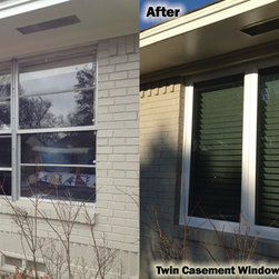 Casement Windows from Single Hung Builders Grade - Windows