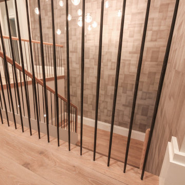 Project #81 | Modern Staircase with Integrated Seating