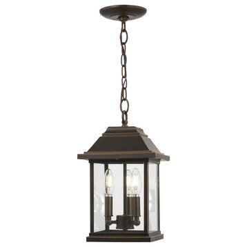 The Great Outdoors 72634-143C Mariner's Pointe 3 Light 8-3/4"W - Oil Rubbed