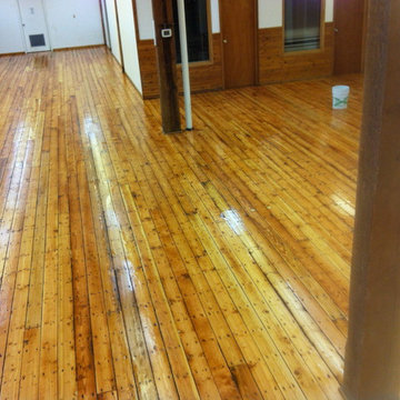 sanding and refinishing with oil base finish.